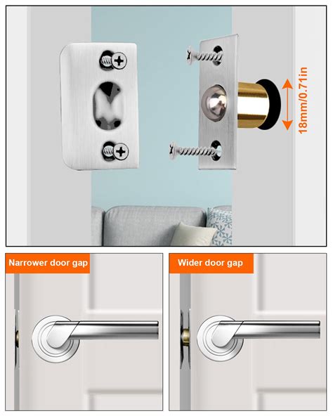 Snapklik.com : Closet Ball Door Catches For Internal Door Hardware 4