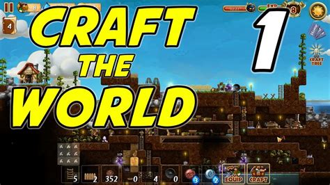 Craft The World E01 Getting Started Tutorial Youtube