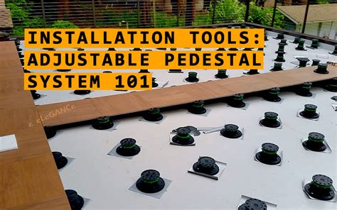 Paver Pedestals System Tile Pedestal Tools Complete Guide Elegance