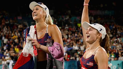 Kristen Nuss Taryn Kloth Seek Beach Volleyball Olympic Gold As Party Rocks