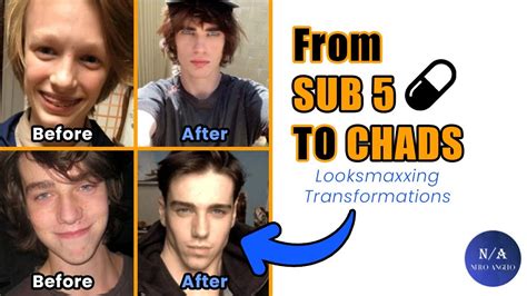 Crazy Looksmaxxing Transformations - Becoming a Chad (blackpill) - YouTube