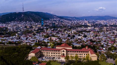 Caucasus Universitys Campus In Tbilisi Georgia