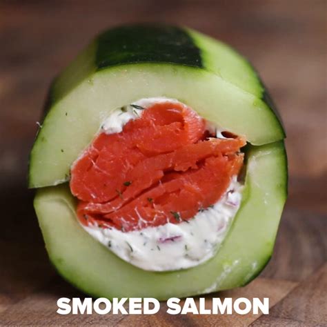 Smoked Salmon Cucumber Sub Recipe By Maklano