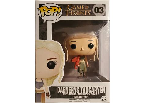Funko Pop Game Of Thrones Daenerys Targaryen Red Dragon Figure 03