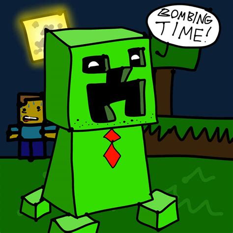 Creeper Going To Explode By Thedudehasgallery On Deviantart