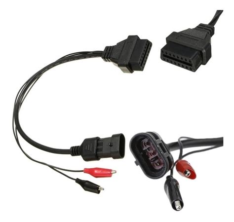 Cabo Adaptador 3 Pinos Obd2 16 Pinos Para Fiat Alfa E Lanci Mercado