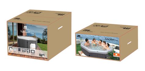 Hot Tub Armable Spa Tuscany Frame Mspa Personas Cuotas Sin