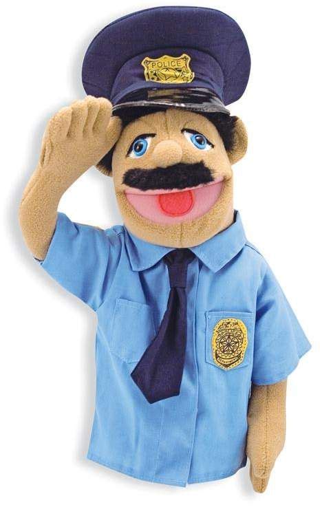 Melissa Doug Police Officer Puppet Puppets Melissa Doug Melissa