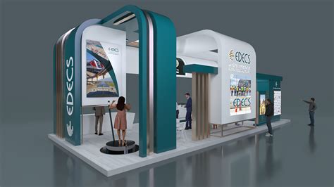 Edecs Big 5 Exhibition Booth 2023 On Behance