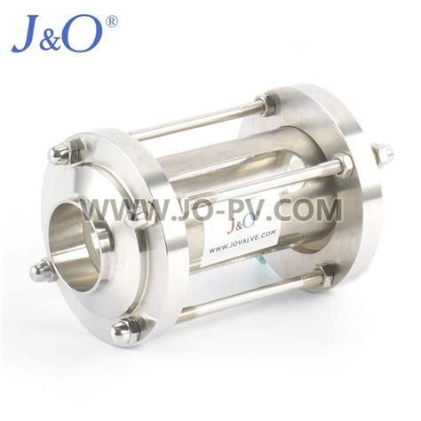 Sanitary Stainless Steel Welded Sight Glass With Ss Cover China Jando Fluid Control Co Limited