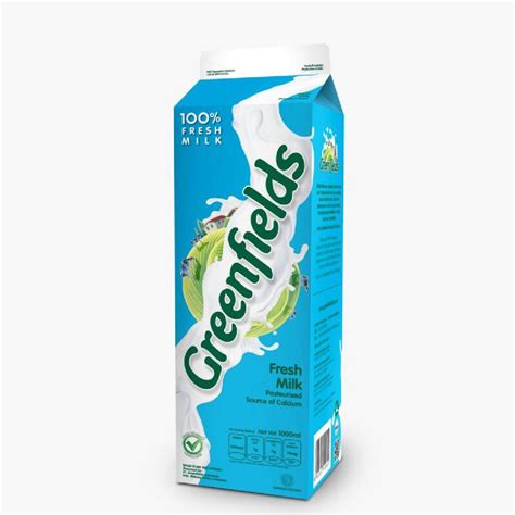 Jual SUSU Greenfields Fresh Milk Pasteurized 1000 Ml 1 Liter Shopee