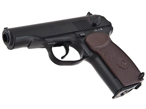 Kwc Makarov Pm C02 Blowback Airsoft Pistol Replicaairguns Ca