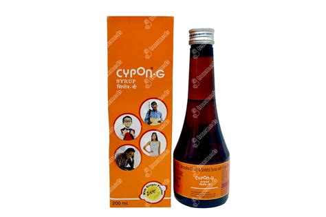 Cypon G Syrup Ml Uses Side Effects Dosage Price Truemeds