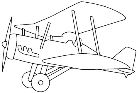 Avion Para Dibujar Facil Imagui Dibujos De Colorear