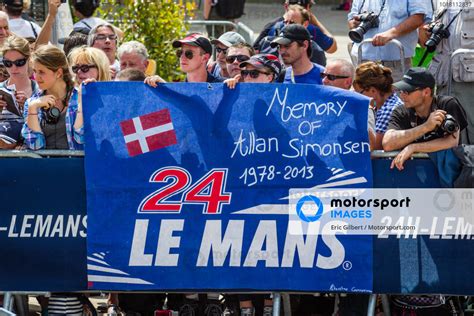 Fan Banner For Allan Simonsen During The Presentation Of The 95 Aston