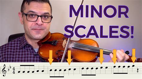 How To Play MINOR SCALES On Violin Essential Elements Violin Book II P