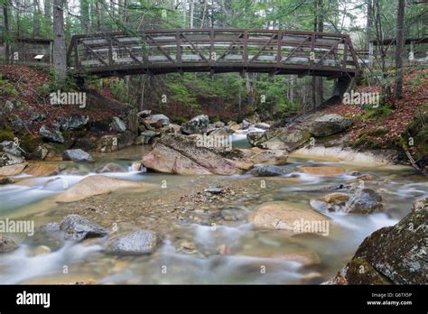 The Pemigewasset River Just Below The The Basin Viewing Area In