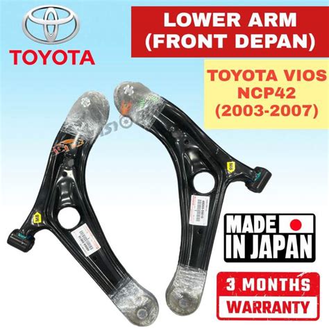 ORIGINAL JAPAN TOYOTA LOWER ARM FRONT DEPAN TOYOTA VIOS NCP42 2003