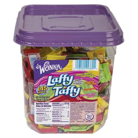 Laffy Taffy Assorted Flavors Bite Size 145 Ct 3 Lb Wonka Nestle