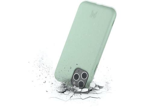 Capa Iphone Pro Max Woodacessories Bio Ecol Gica Verde Worten Pt