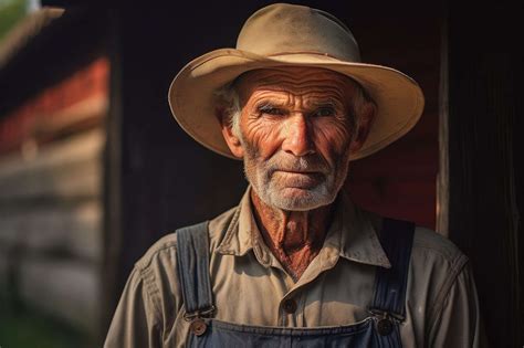 Old Farmer Portrait Free Stock Photo Picjumbo