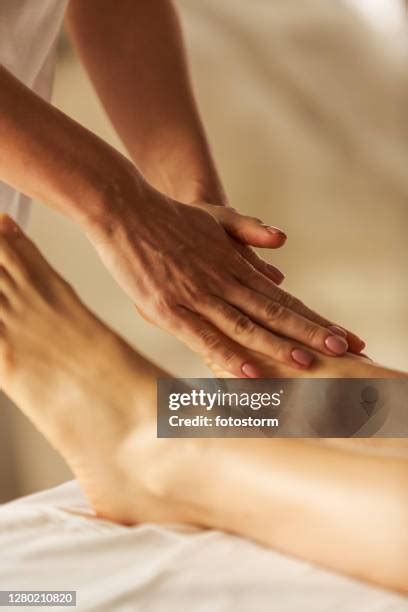 Leg Massage Techniques Photos And Premium High Res Pictures Getty Images