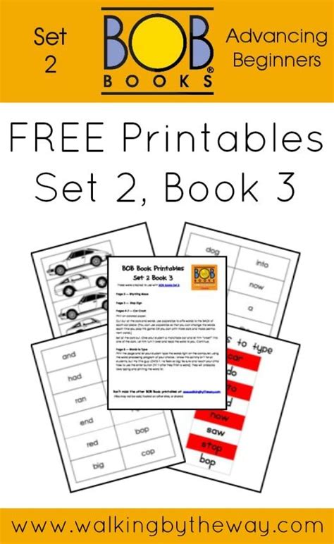 Bob Books Printables For Set Book Walking By The Way Bob Books