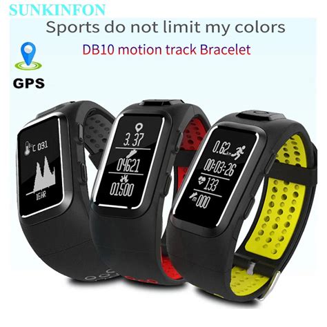 Gps Motion Track Record Smart Wristband Band Dynamic Heart Rate