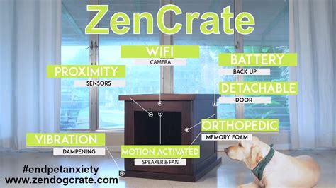 ZenCrate Pet Anti-Anxiety Den (Kickstarter) - YouTube