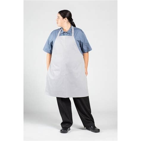 Uncommon Threads Classic Bib Apron Silver 3000 2100 Zoro