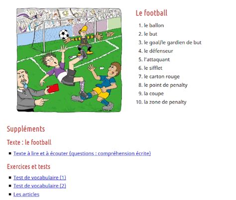 TICs En FLE Ressources Pour Travailler Les Sports En FLE