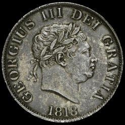 1940 George VI Silver Half Crown UNC