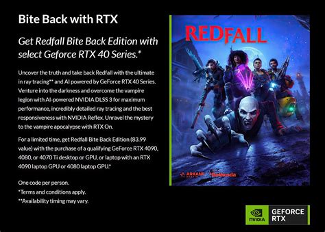 Redfall Will Support NVIDIA DLSS 3, Ray Tracing and Reflex; Will Be ...