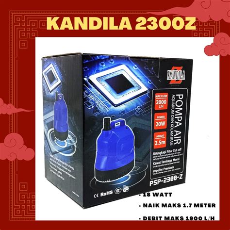 Jual Pompa Air Celup Kolam Ikan Aquarium Akuarium Kandila Psp Z