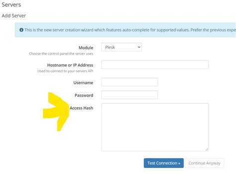 How to set up Plesk server in WHMCS? - Admin & Configuration Questions ... 