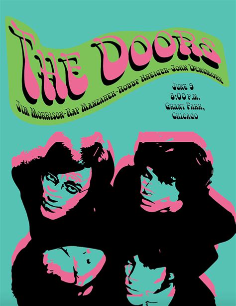 The Doors Poster on Behance