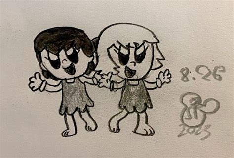 The Scary Ghostly Cartoon Twins By Spencer04 On Deviantart