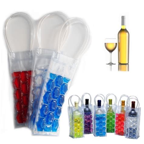 Gel Wine Bottle Chill Cooler Ice Bag Freezer Bag Vodka Tequila