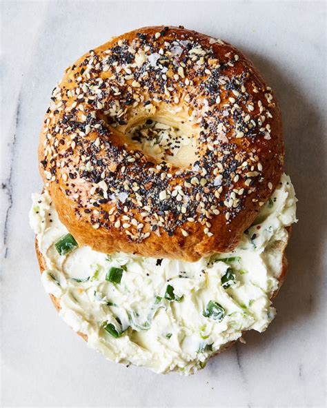 New York Style Everything Bagels With Scallion Cream Cheese Bread