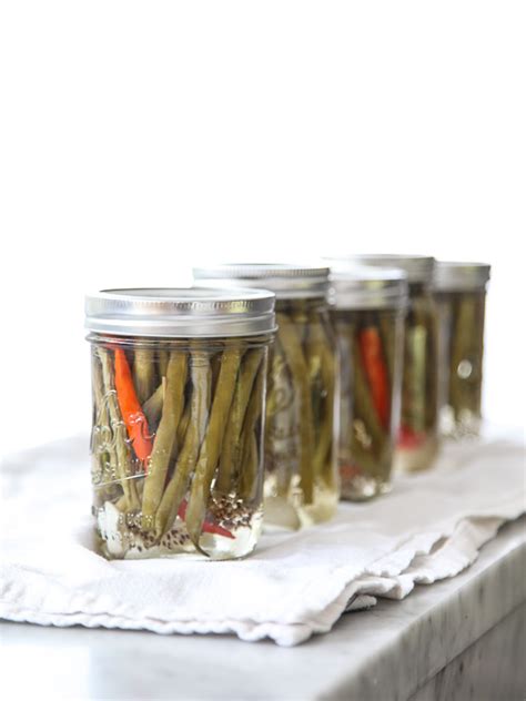 Pickled Green Beans | foodiecrush.com