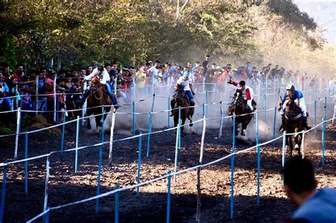 Corrida De Cavalos Marca In Cio Dos Festejos De Gua Branca