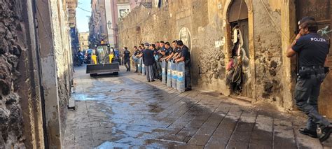 San Berillo Blitz Interforze Nel Quartiere Di Catania Live Sicilia