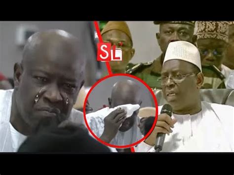 Incroyable Serigne Mansour Sy Djamil Fond En Larmes Devant Macky