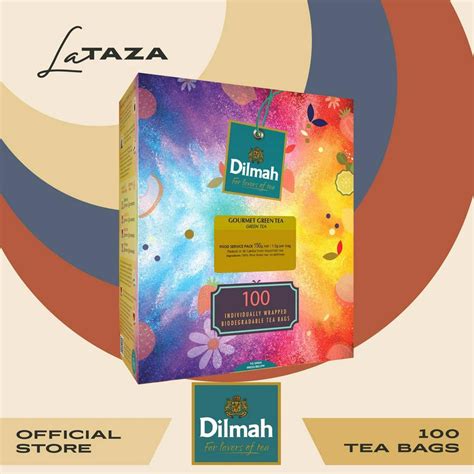 Dilmah Pure Green Tea Tea Bags New Packaging Shopee Philippines