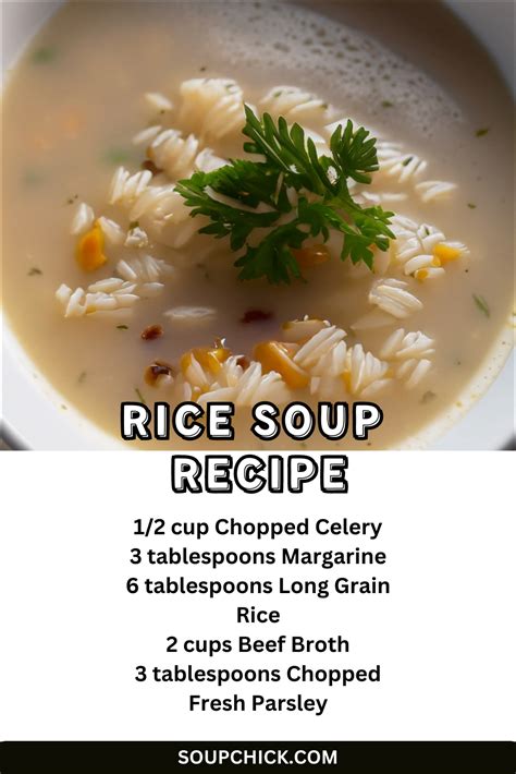 30-Minute Satisfying Rice Soup Recipe I Quick Comfort