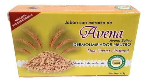 Jabón García De Avena 100 Vegano Y Ecológico MercadoLibre