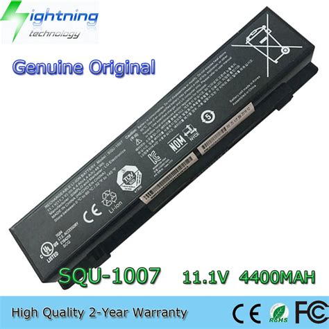 New Genuine Original Squ V Mah Laptop Battery For Lg