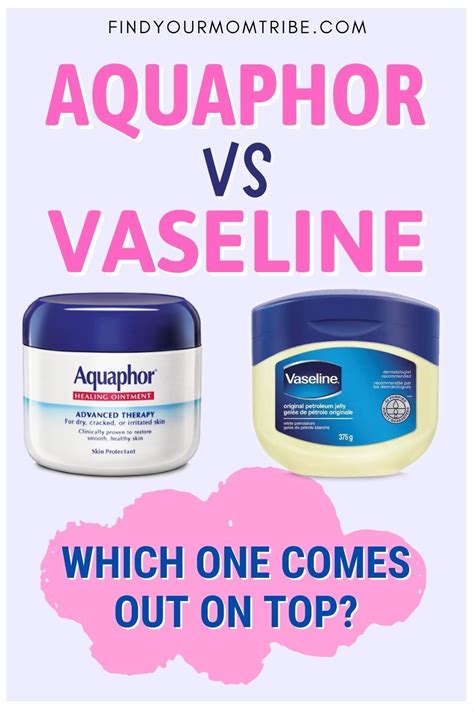 Aquaphor Vs Vaseline Which One Comes Out On Top Aquaphor Vaseline