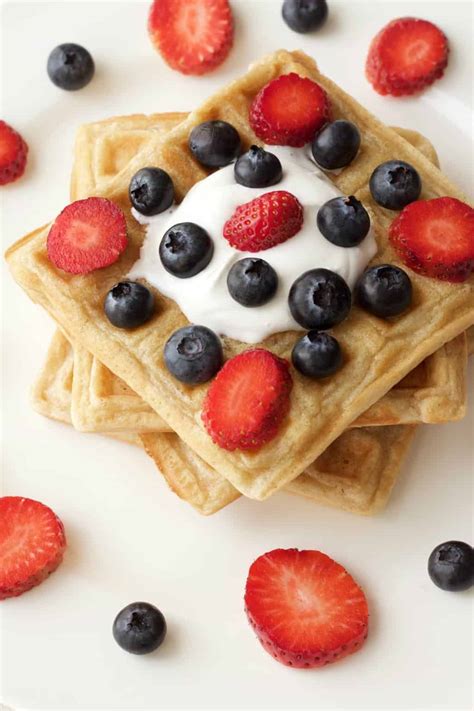 Classic Vegan Waffles - Loving It Vegan