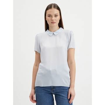 Blouse Col Polo Pas Cher CAMAIEU Extradingue